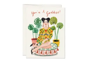 You're a Goddess Card